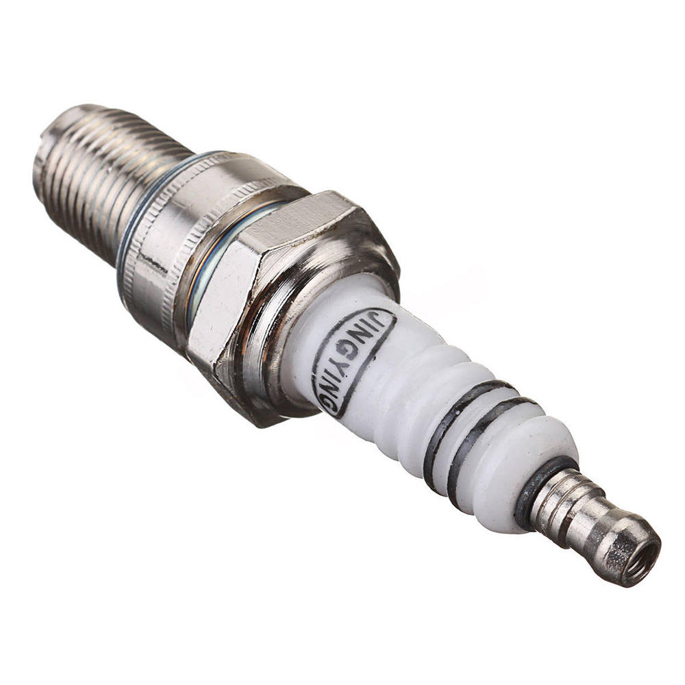 CDI Ignition Coil Magneto 49cc 66cc 80cc 2-Stroke Engine Motorized Bike Parts Magneto Coil Spark Plug