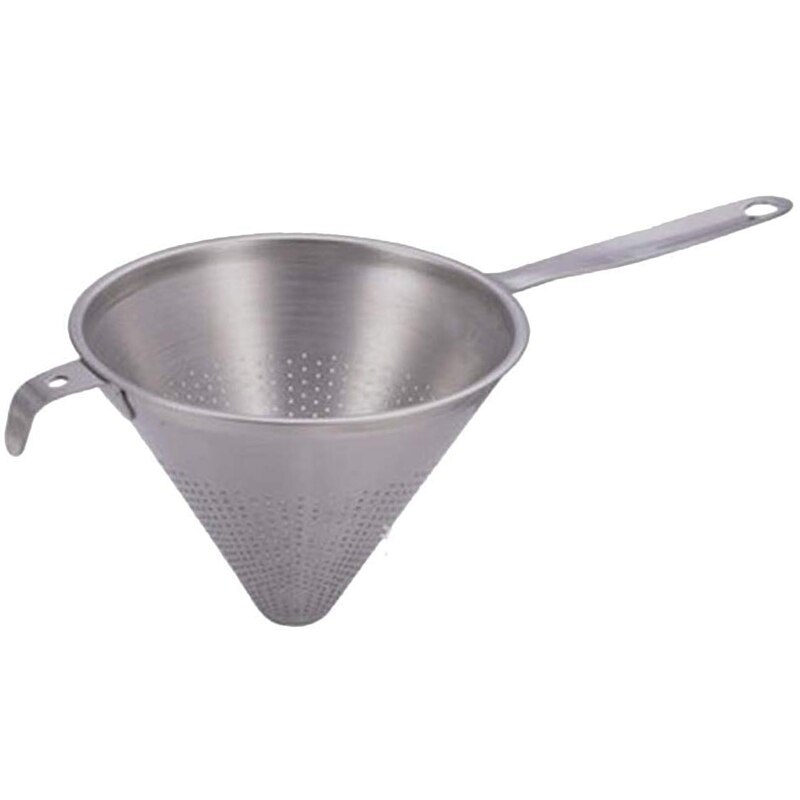 Fine Mesh Filter Cone Screen Filter Food Filter Stainless Steel Cover Filter Kitchen Supplies Baking Tools
