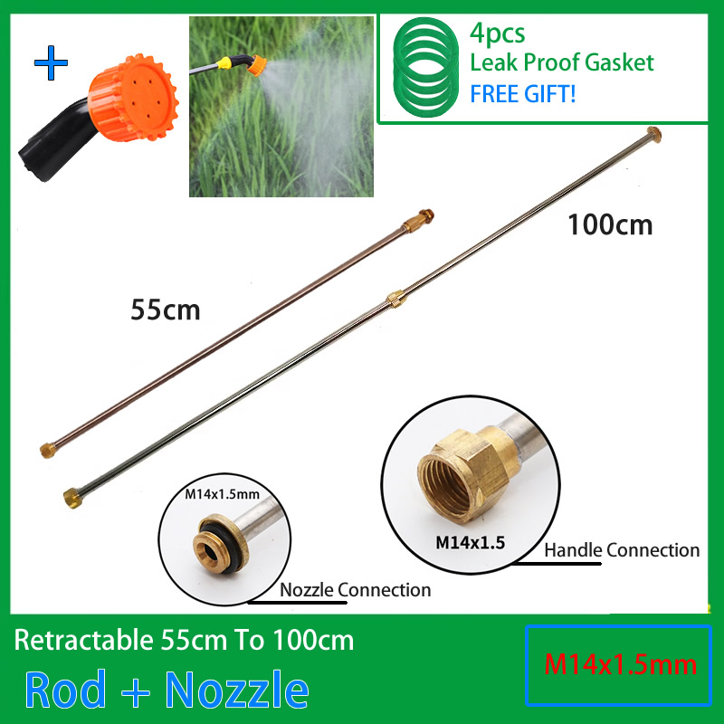 Handheld Handle Trigger Press Switch With Lock Connector For Electric Spraying Hand Sprayer Outdoor Garden Sprayer Accessories: Navy Blue