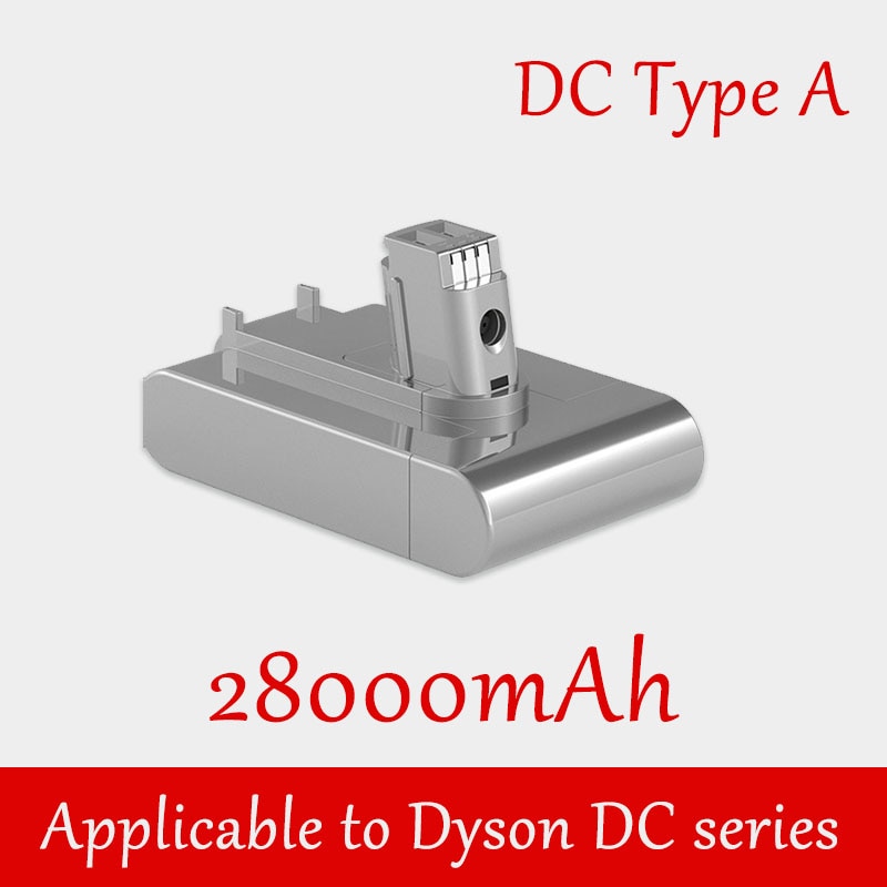 per Dyson V6 V7 V8 V10 tipo A/B 28000mAh batteria di ricambio per aspirapolvere portatile senza cavo Dyson