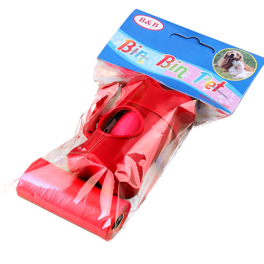Mini bolsas para caca de perro, contenedor de bolsa para excrementos de mascota, perro, gato, entrenamiento al aire libre para caminar, bolsas # A