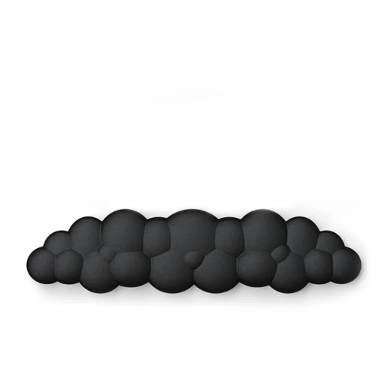 Cloud Wrist Rest Keyboard Memory Foam Mouse Mat Anti-slip Keyboard Handle Support MousePad Set Ergonomic Cloud Wrist Brace: BROWN