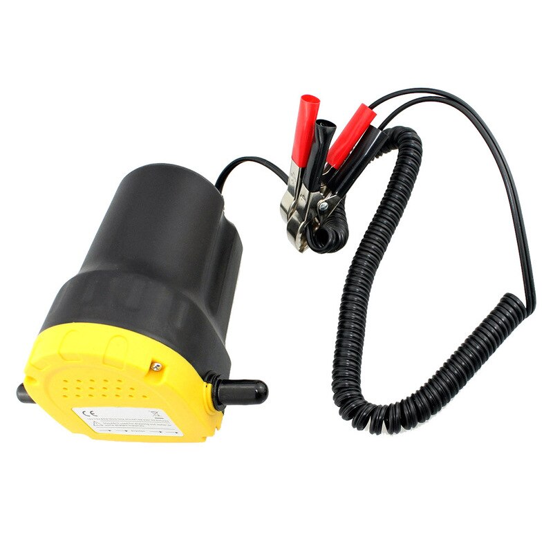 EAFC 12V Electric Car Oil Pump Crude Oil Fluid Pump 60W Extractor Transfer Engine Suction Pump + Tubes for Auto Boat Motorcycle