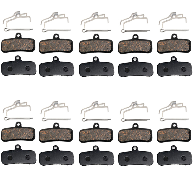 10 pares de pastillas de freno de disco de bicicleta para SHIMANO Saint BR-M810 M820 Zee M640 XTR-M9120 Deore XT BR-M8020 M8120 M6120 BR-MT420 MT510