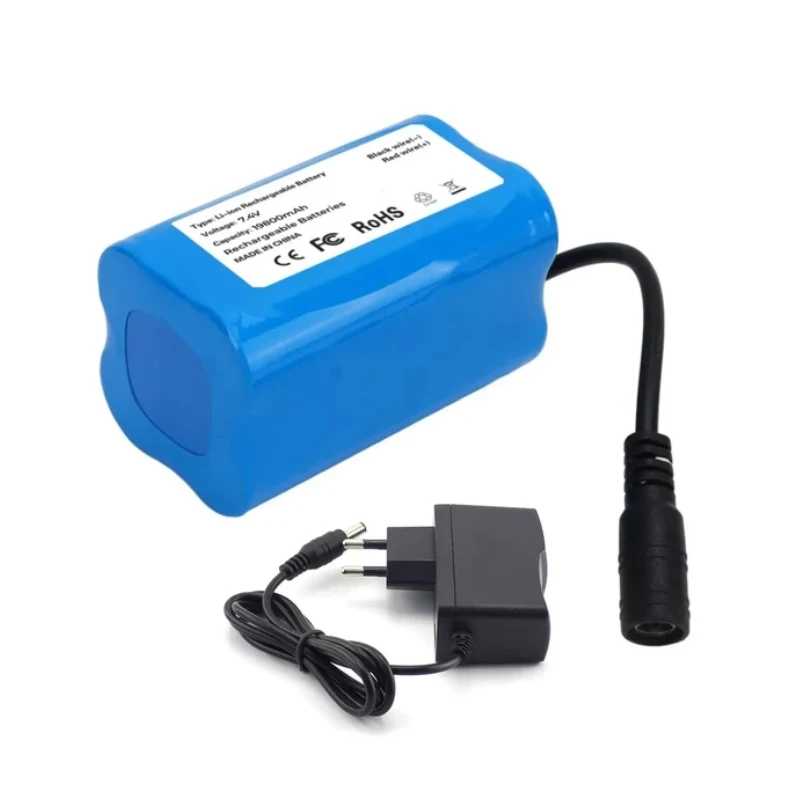 Akumulator 7,4 V 19800 mAh do T188 T888 2011-5 V007 C18 H18 So on Zdalnie sterowany RC Przynęta na ryby Części do łodzi