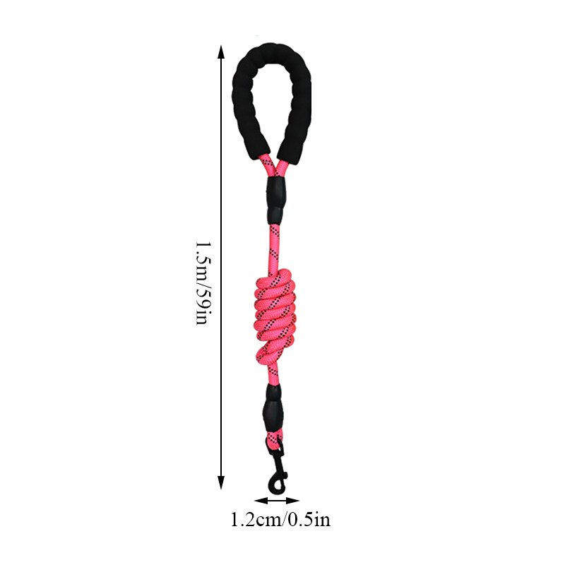 Corde de Traction en Nylon pour chien, laisse, sangle de rappel, longue ligne de plomb pour animaux de compagnie, idéale pour enseigner le Camping en arrière-cour