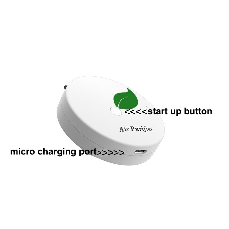 6 Million Negative Ion Air Purifier Necklace Air Purifier Mini Wearable Anion Negative Ionizer Generator With Oxygen Bar