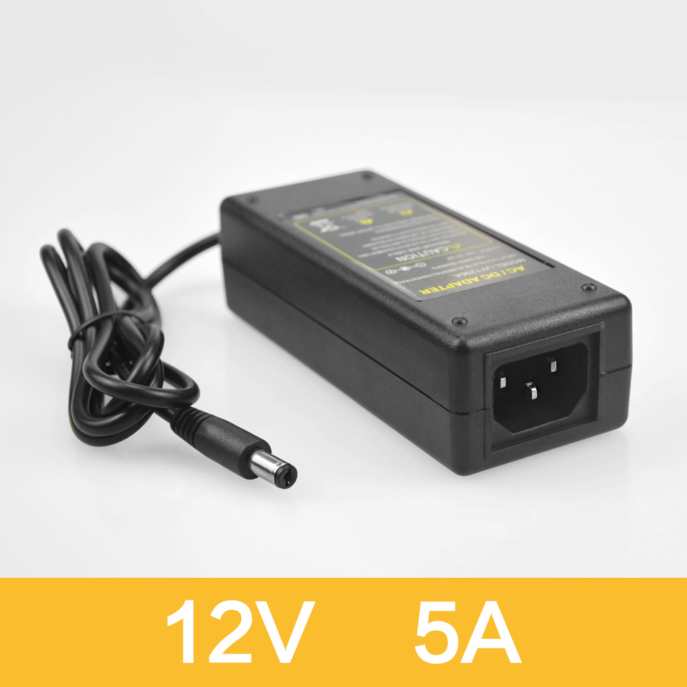 Led  dc 12v  ac 110v-220v vaihtaja 1a 2a 3a 5a 8a valaistusmuuntaja muunnin lampulle: Hopea