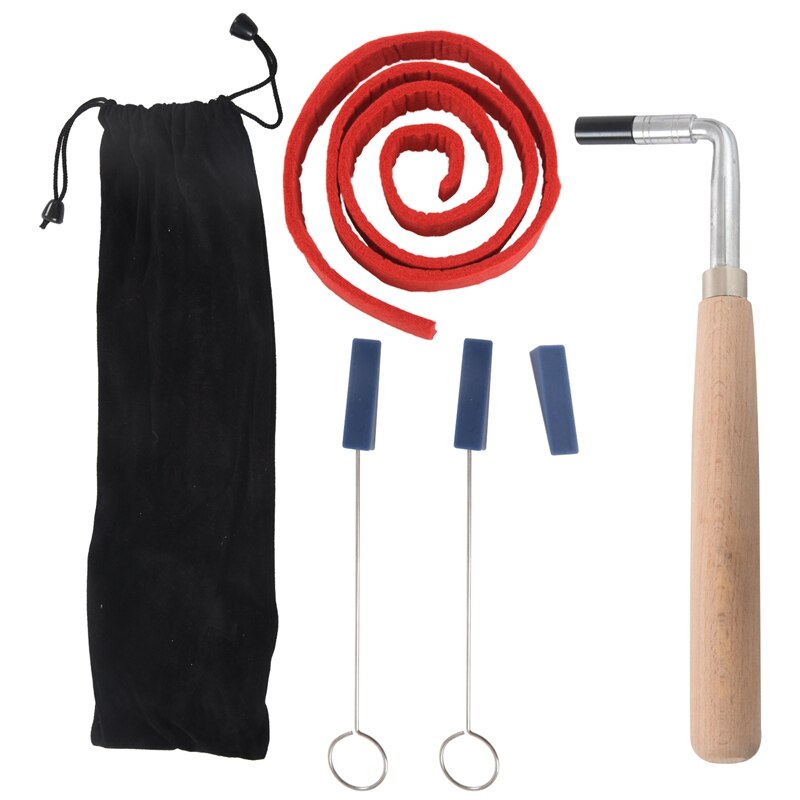 Piano Tuning Hammer Wrench Mute Kit 6 pcs Tools: Default Title