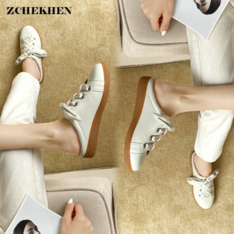 Dames sneakers flats plateauschoenen veterschoenen outdoor casual slippers slippers damesschoenen