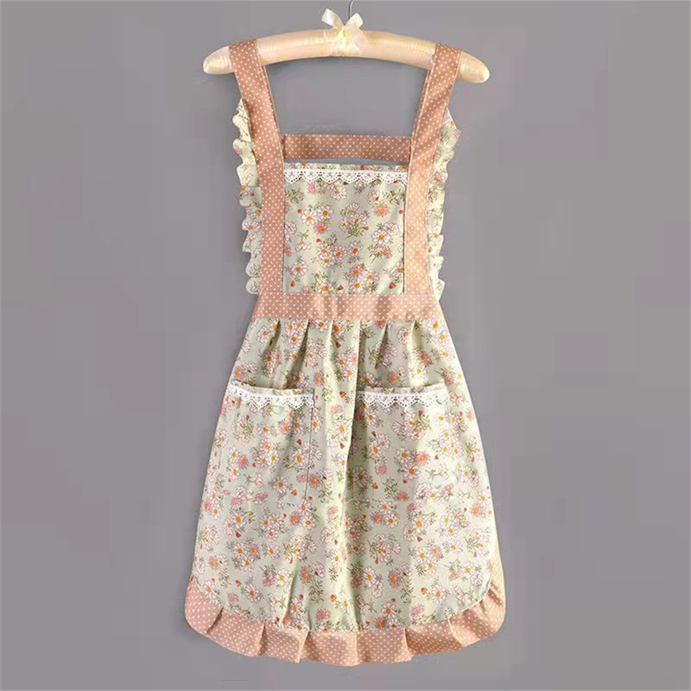 Delantal japonés para mujer, vestido de mucama con pretina, ropa de trabajo para restaurante y cocina, monos de café