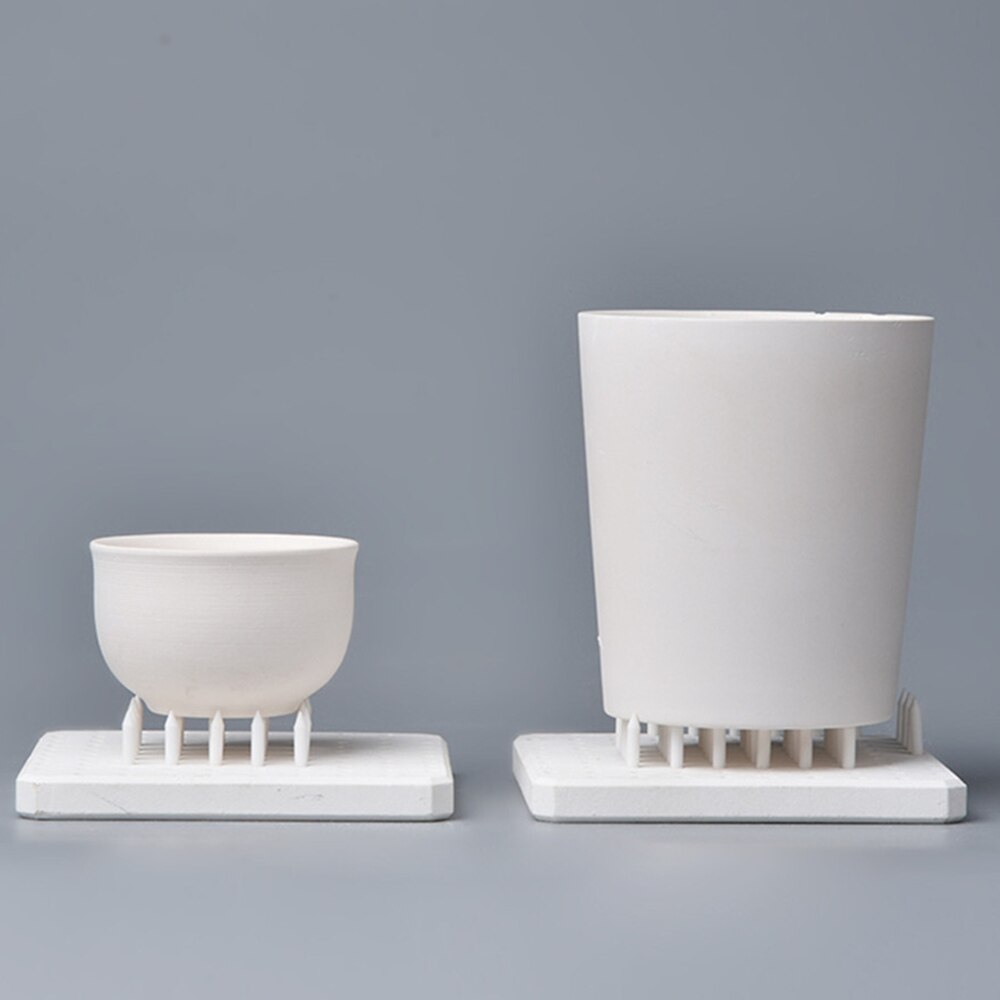 High Temperature Resistant Material Pottery Tools Ceramic Refractory Pad Support Nail Kiln Tool Small Object Firing Tool