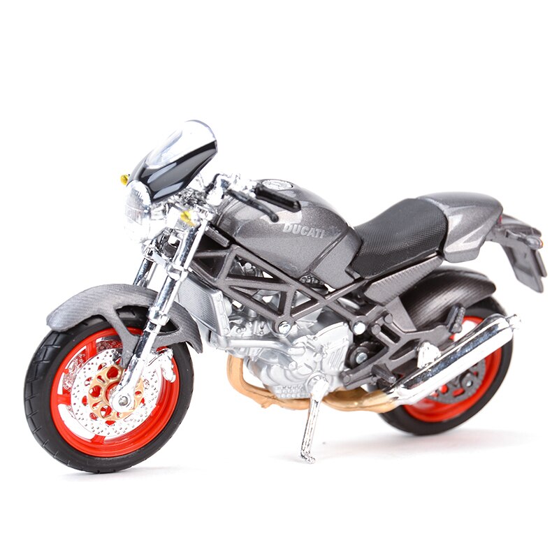 Maisto 1:18 Ducati Diavel Carbon 1199Panigale 1098S 748 848 Hypermotard Mostro Supersport S Pressofuso in Lega Modello di Moto Giocattolo: Monster S4