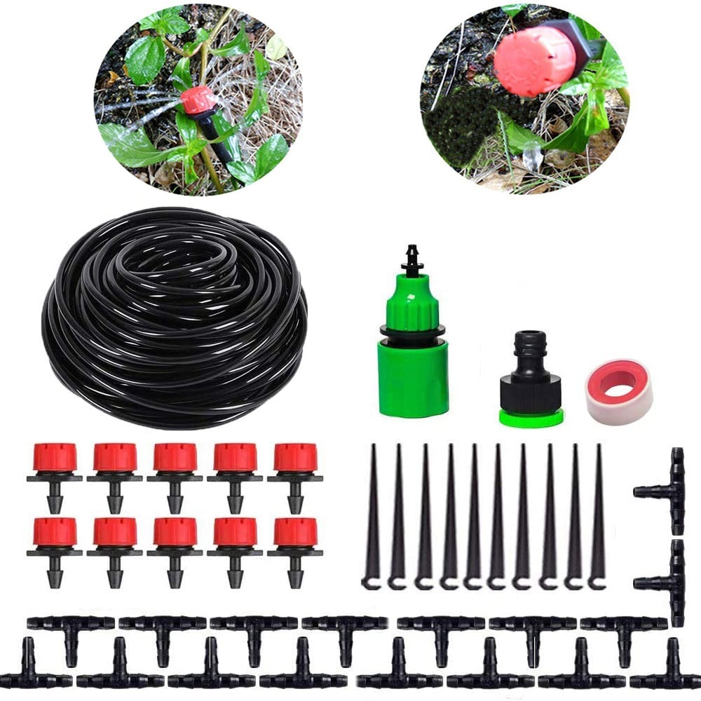 5m-25m Hose Micro Drip Irrigation System Farm Plant Flowers Micro Sprinklers Drip Watering Kits DIY Automatic Irrigation Tools