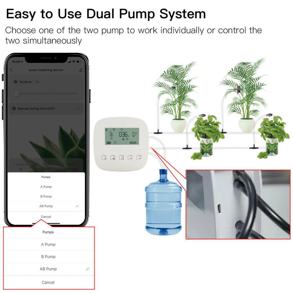 WiFi Smart Watering Machine Machine Automatic Micro-drip Irrigation System Plants Irrigation Controller System