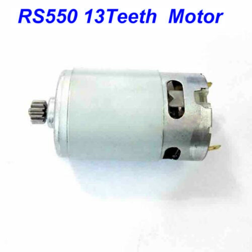 1 stk 18v rs -550vc-8518 metalmotor  rs550 13t tænder gear udskiftning til bosch gsr 10.8-2- li gsr med stærk magnetisk kulbørste