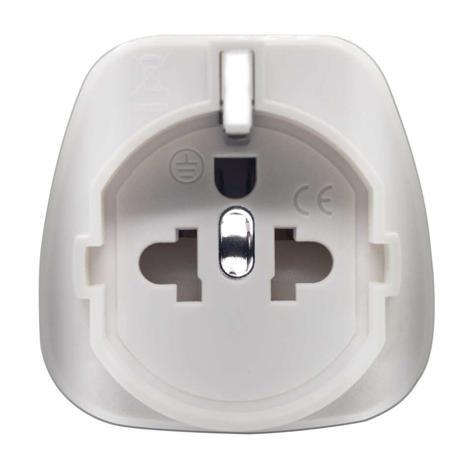 US American 2 Pins AC Power Electric Plug To EU US Italy Plug Universal International World Travel Adaptor Adapter Converter