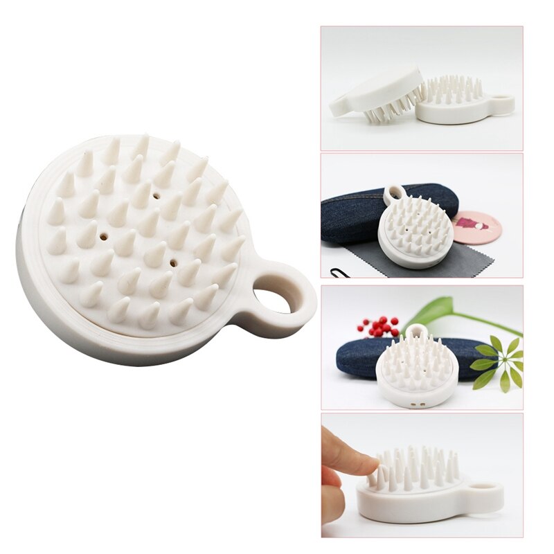 Scalp Massager Shampoo Brush, Wet and Dry Manual Scalp Massage Brush, Can Exfoliate and Remove Dandruff