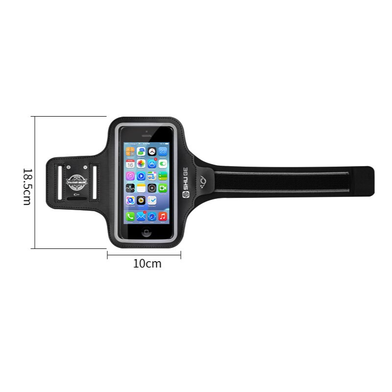 Bracciale per telefono Fitness con borsa da braccio Mobile in Lycra supporto per telefono sportivo universale riflettente impermeabile