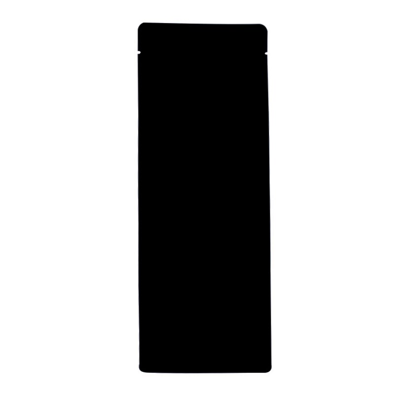 Sachet d'emballage en feuille d'aluminium pour café et thé, sachet octogonal, scellé, lot de 50: Black