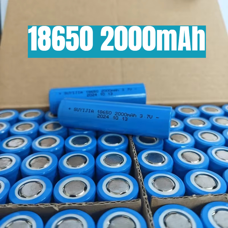 18650 Batterij 3.7 V 2000 mah 18650 Lithium Oplaadbare Batterij voor Zaklamp Batterijen