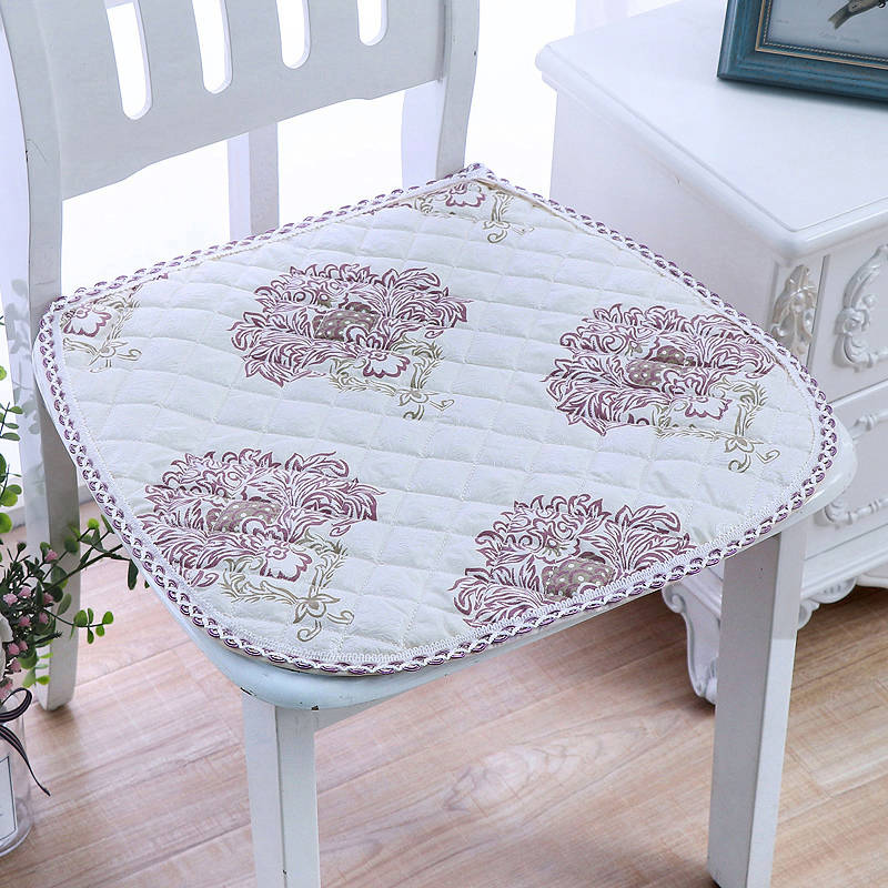 Anti-Slip Stoel Kussen Voor Home Decor Moderne Stijl Billen Pad 2 Maten Kantoor Eetkamerstoel Zitkussens bloemen Sofa Pads: fuguihuashuzi / About 40x43cm