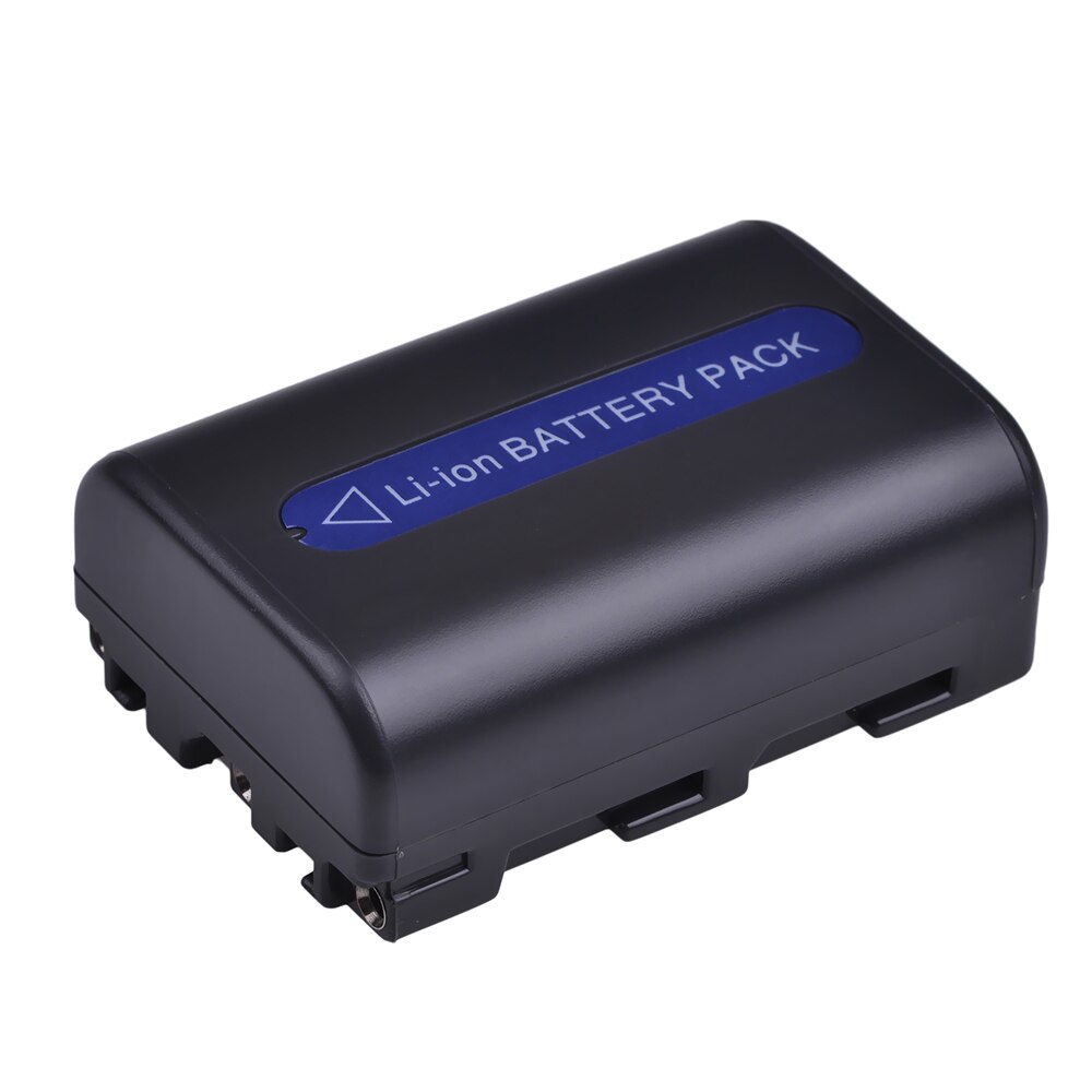 Batterie di NP-FM50 e caricatore doppio per Sony NP-FM30 NP-FM51 NP-QM50 NP-QM51 batteria NP-FM55H, videocamera Sony/HDR-HC1 della macchina fotografica ecc: 1 Battery