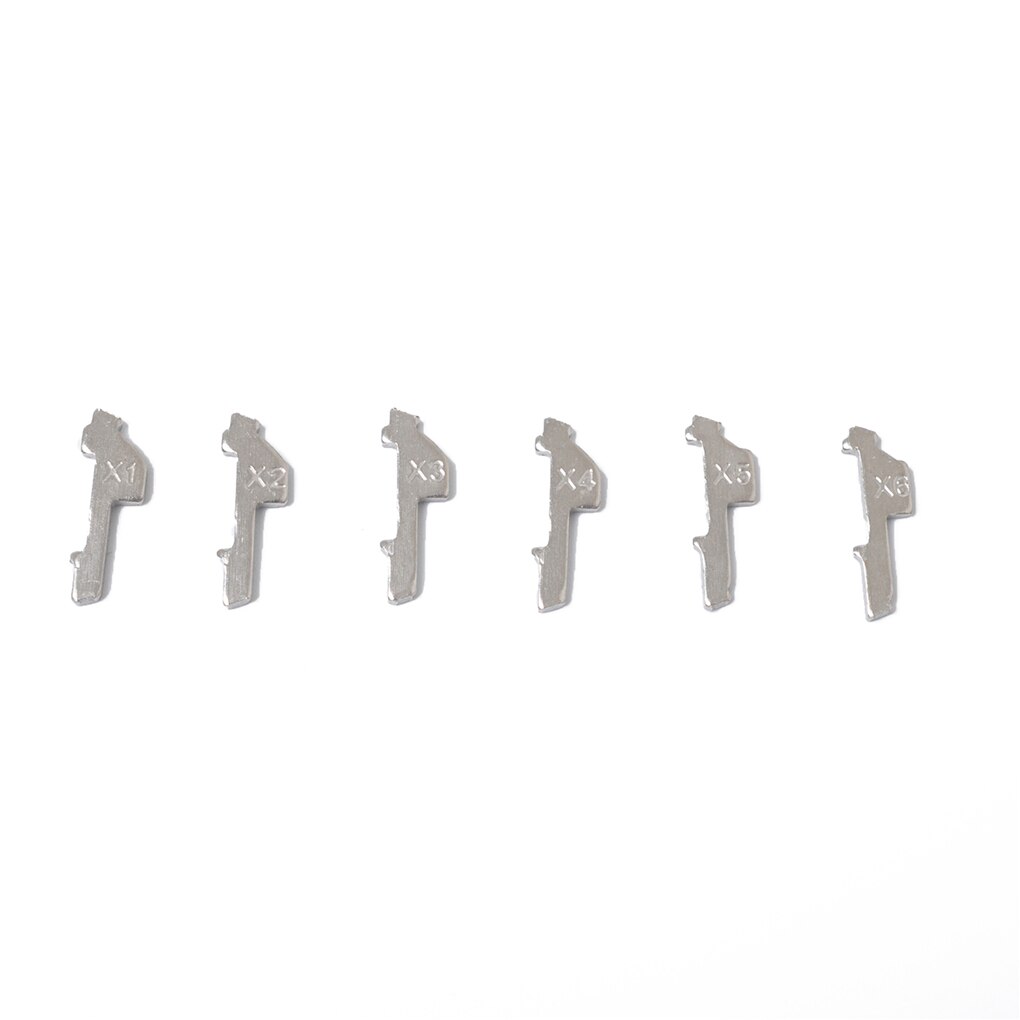 350 stks/set Auto Lock Reparatie Kit Accessoires Plastic en Metalen Auto Lock Reed HON66 Lock Plate Vervanging voor Honda