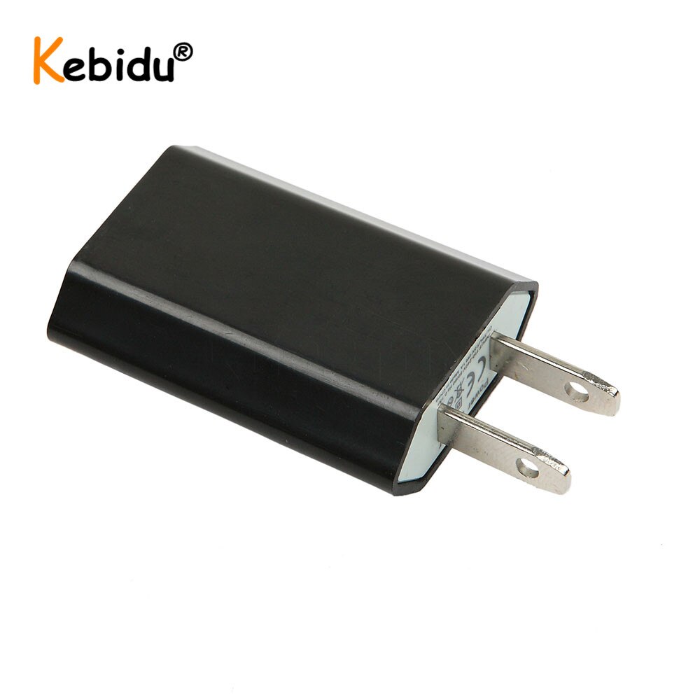 Kebidu 5v ac eu/oss plugg usb lader vegg usb hjem reise strømadapter til iphone 7 8 xr til ipad usb lader