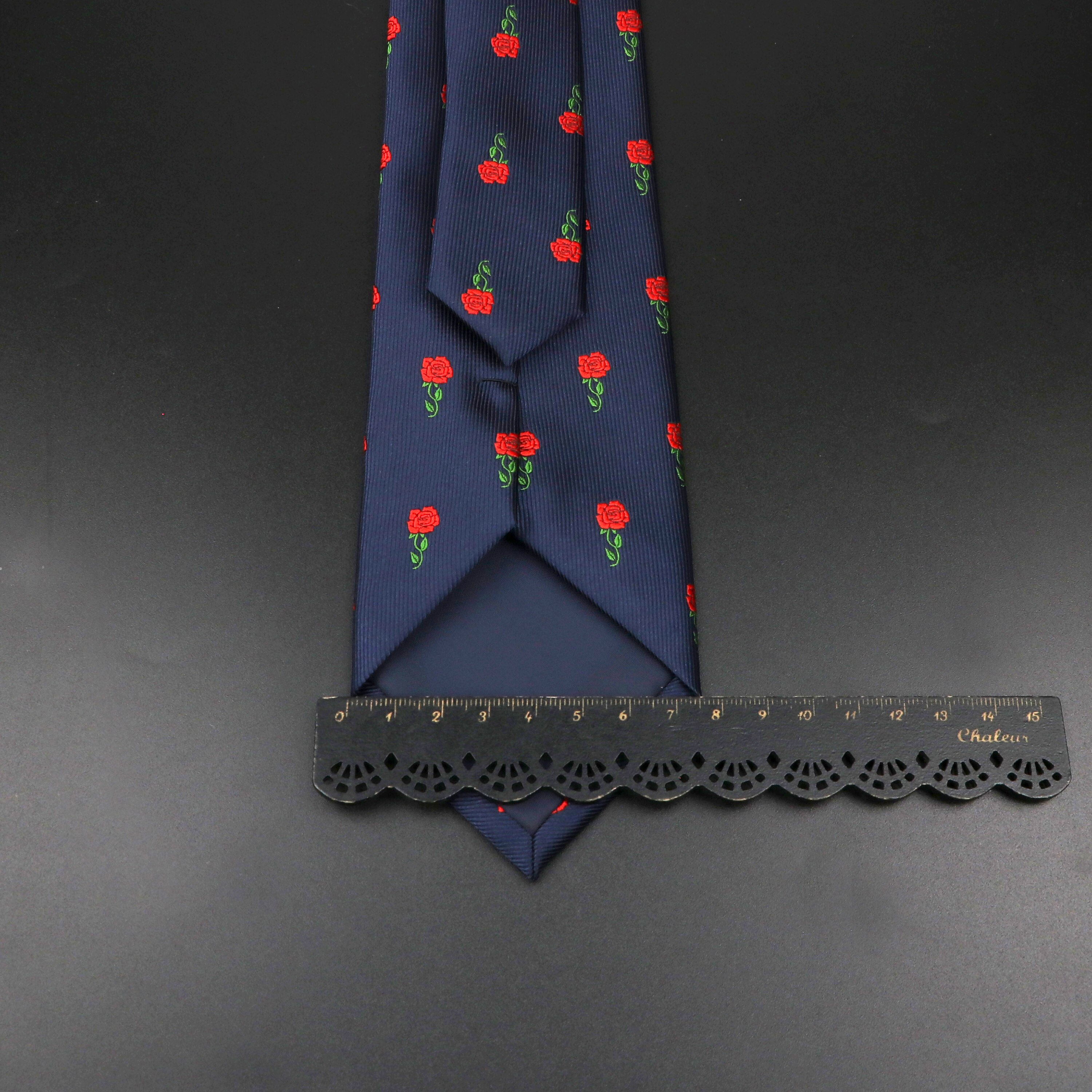 Corbata con estampado Floral para hombre, corbatas con de flores rosas, accesorios de uso diario, corbata, de boda, Original para hombre, nueva