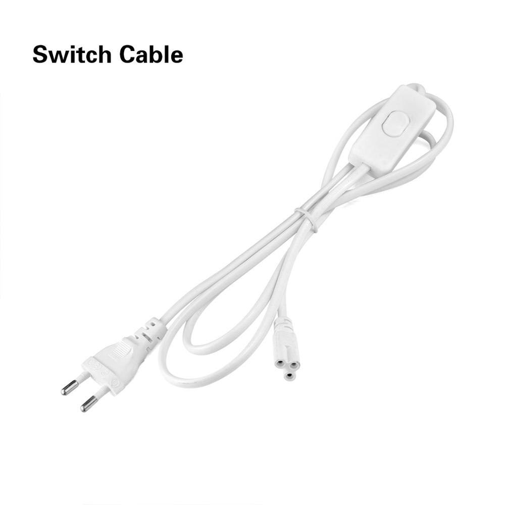 T5 LED Tube lamp 220V-240V T5 LED Bulb Bar Cabinet light 6W 10W 300mm 600mm T5 Tube LED Fluorescent Tube Kitchen lighting: EU Plug Power Supply