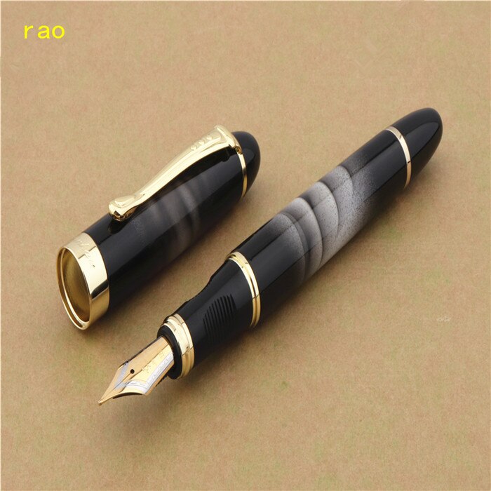 Jinhao  x450 stylos à plume pour bureau d'affaires et fournitures scolaires: Brouillard blanc et noir
