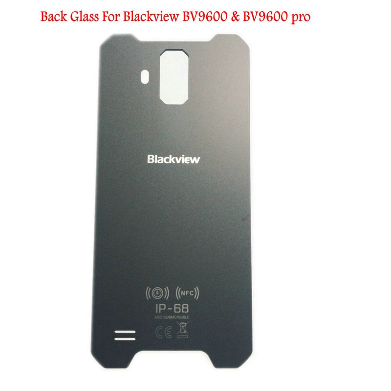 For Original Blackview BV9600 Battery Housings Door Cover Speaker Back Glass IP68 Metal Panel Bateria Case Screws For BV9600 Pro