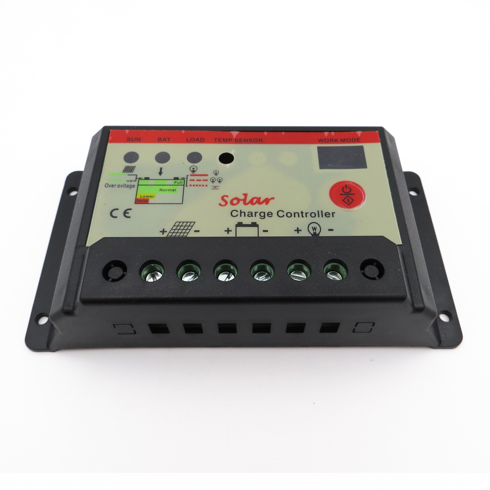 10A 20A 30A 12V 24V Solar Cell panels Battery Charge Controller Timer for LED street lighting PWM battery charger Regulators