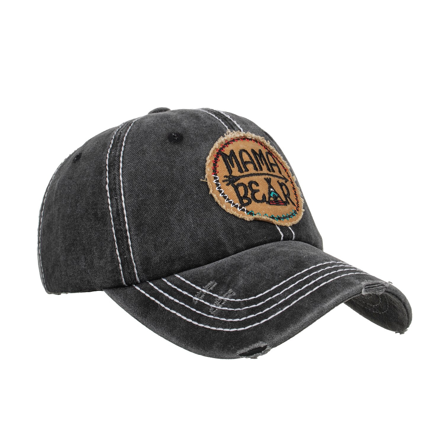 Nova chegada masculino feminino unisex mama urso boné de beisebol chapéu moda bonés ajustáveis b757