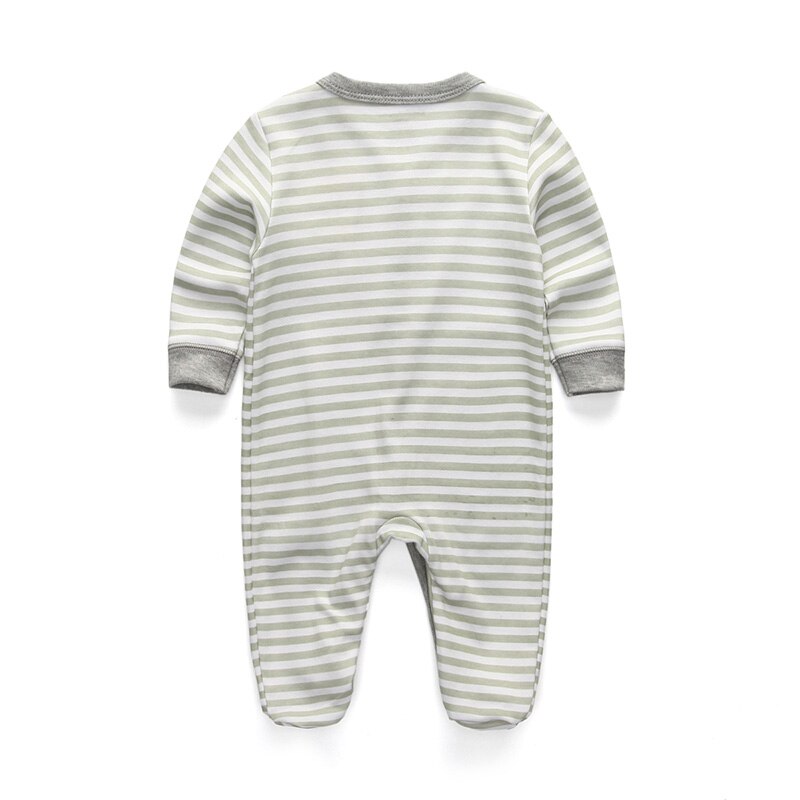 Baby drenge piger tæppe sovende nyfødte babyer nattøj spædbørn langærmet 0 3 6 9 12 måneder pyjamas