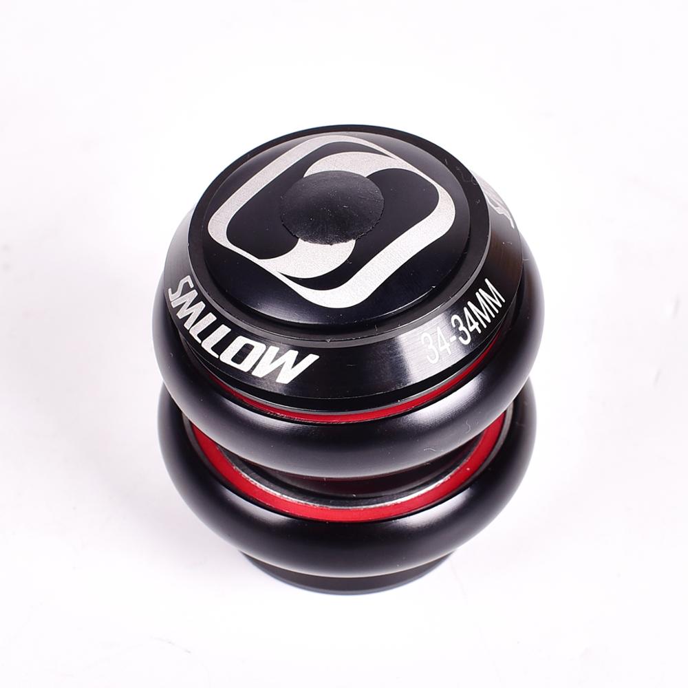 Bicycle Bearing headset 34/42/42-52/44/44-55/44-56mm Mountain bike tapered headset bearings bowl set tapered head tube bowl set