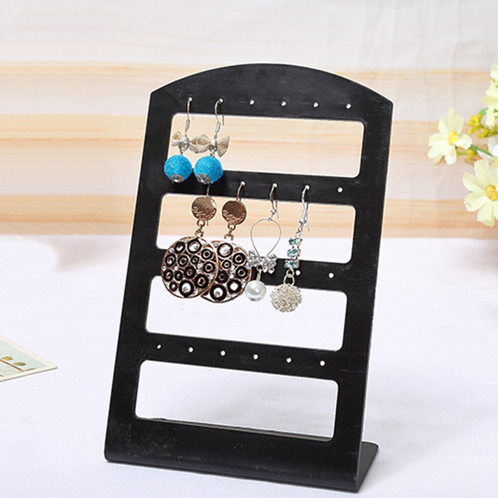 24/48 Holes Oorbellen Display Stand Houder Sieraden Tonen Rack Acryl Sieraden Organizer Ketting Sieraden Display Oorbel Houder