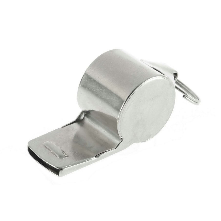 Klar lager 1 stk rugby fest træning metal dommer sport fløjte skole fodbold fodbold