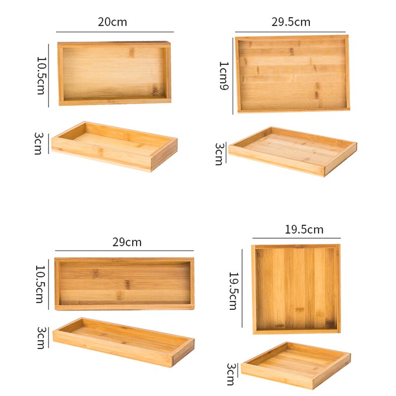 Plaat Keramiek Combinatie Fruit Sala Snack Snoep Schotel Houten Serveerschaal Huishouden