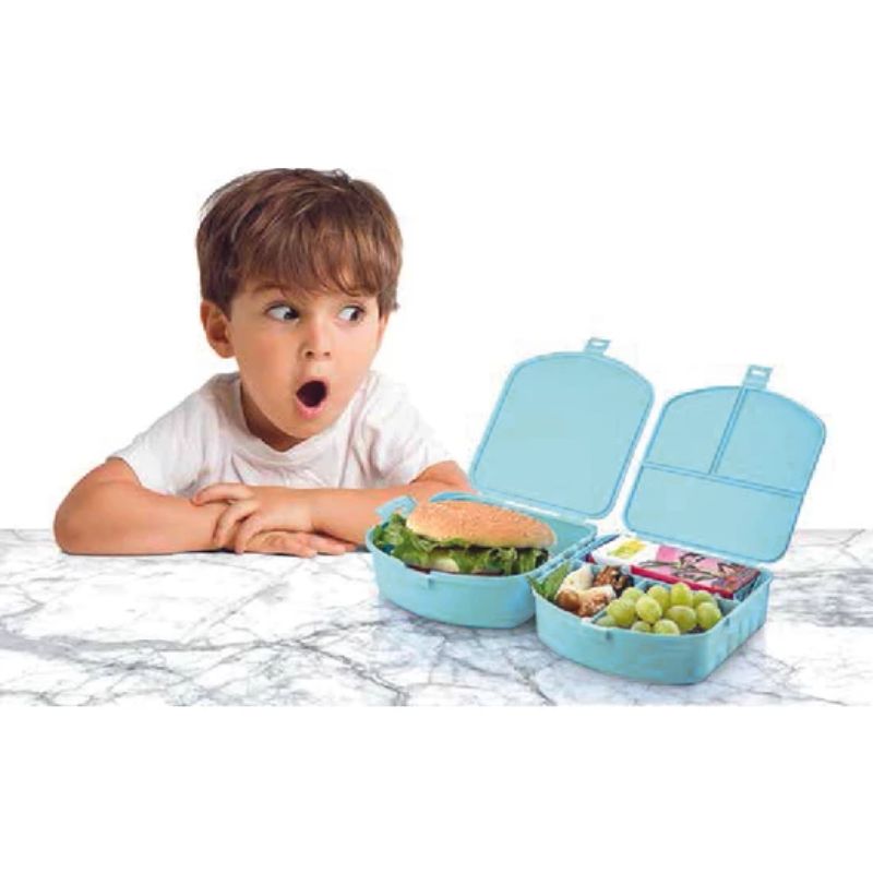 Student Lunch Box Four Compartment Office Worker Double Heating Lunch Box контейнер для еды#GH
