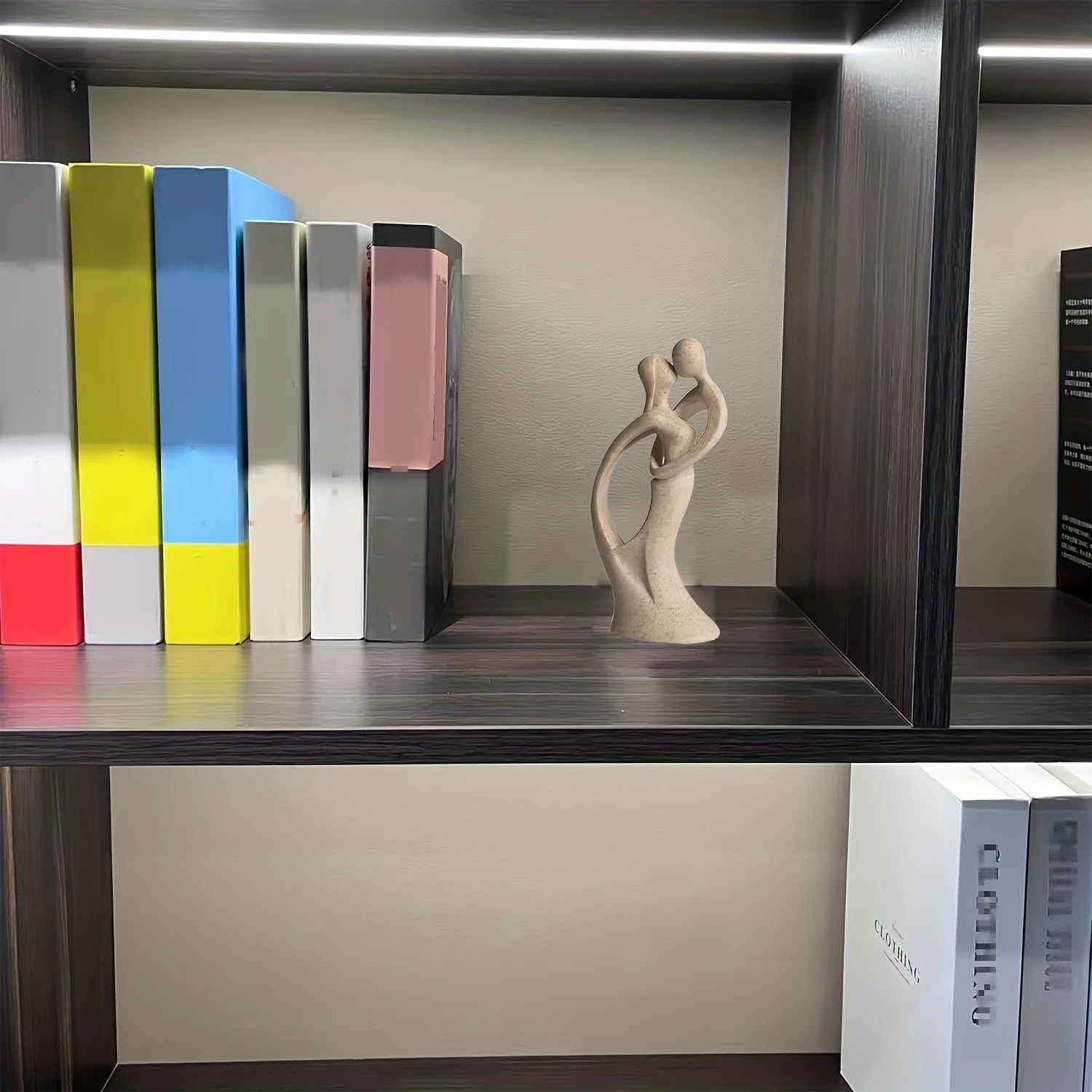 Sandstenspar ornamenter, moderne og enkle skulpturer, hjemmelavet harpiks håndværk dekoration