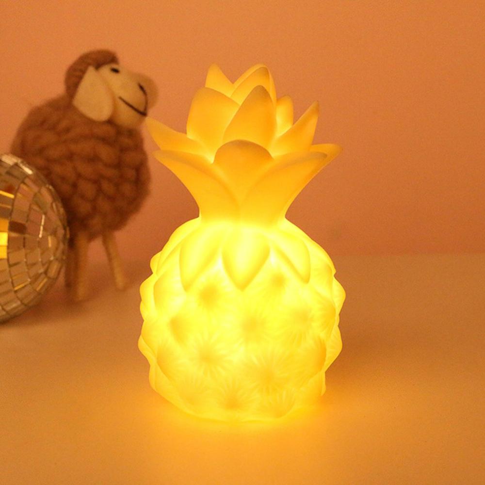 LED Nachtlicht Mädchen Herz Zimmer Ananas Ornamente Kreative Nacht Fütterung Milch Gel Nacht Lampe Professionelle