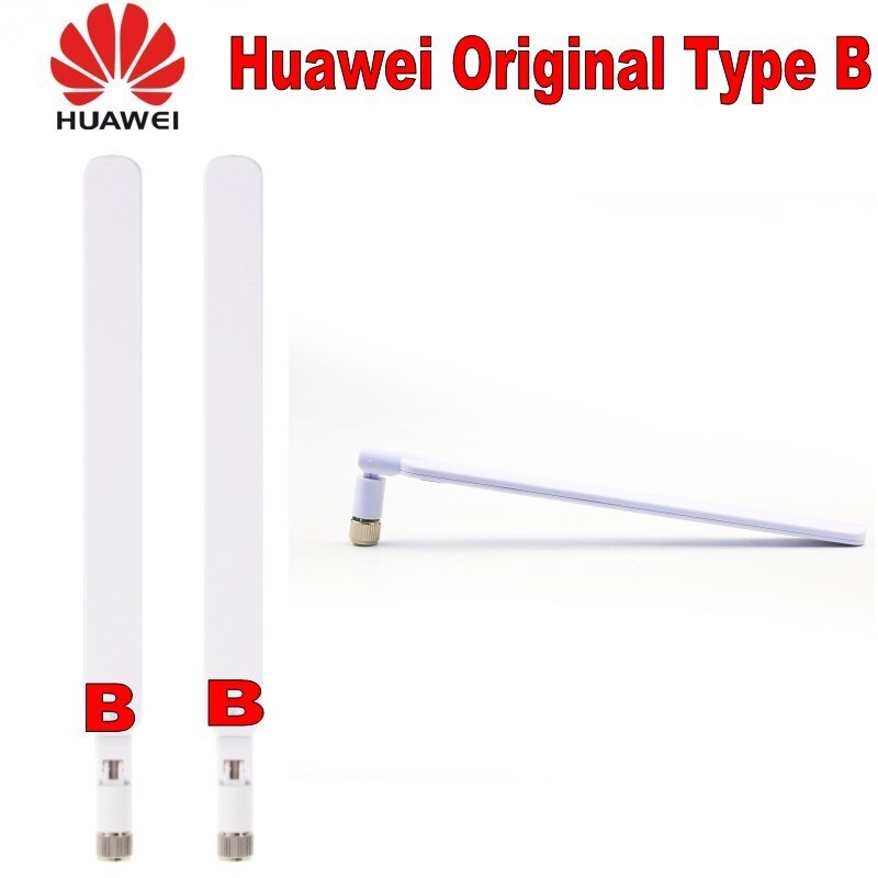 2x 4G Antenni SMA Uros - 698-2700MHz - Huawei Reitittimeen B593 E5186 B315 B310