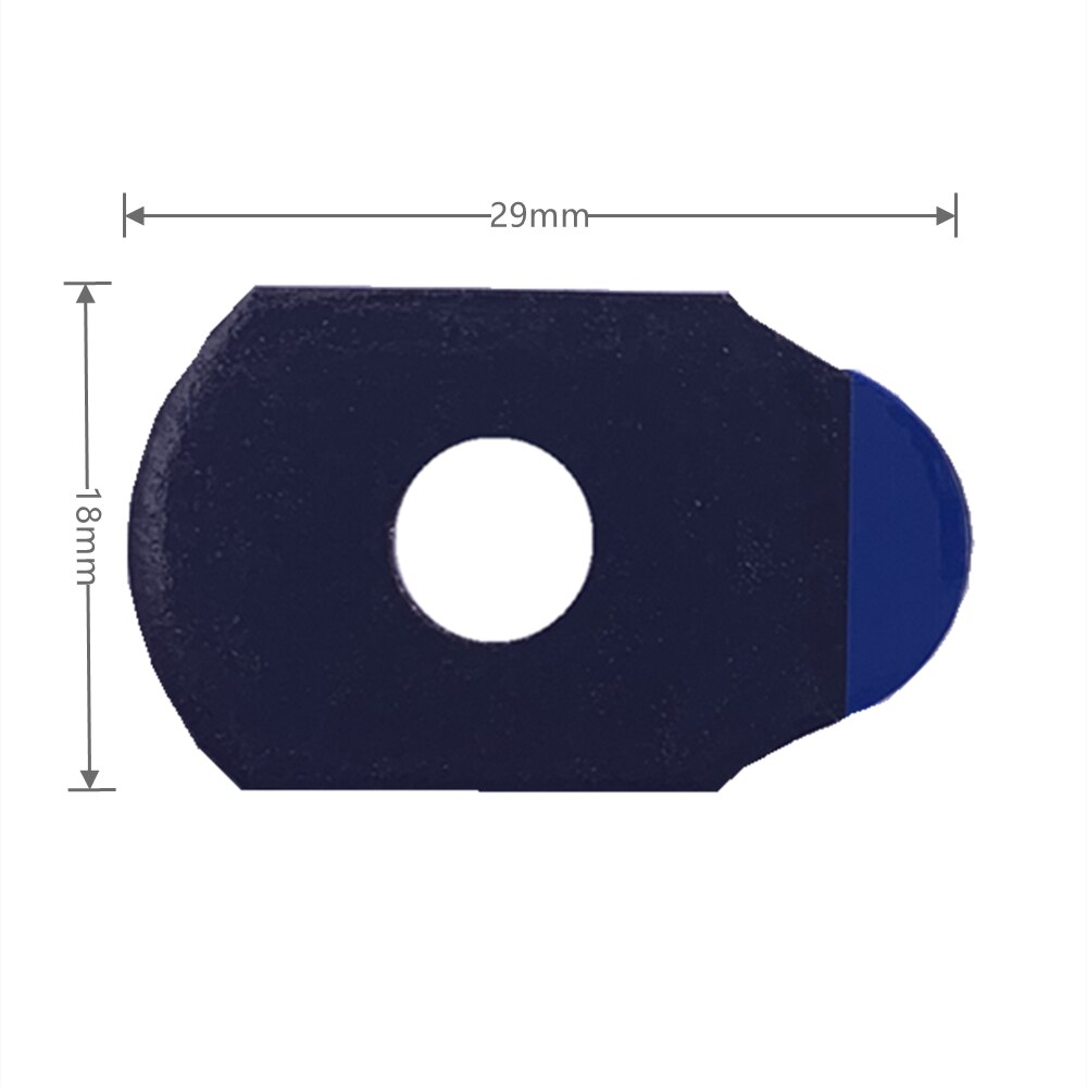 Bloc de blocage de lentille antidérapant Nidek petite taille 18*29mm 1000 pièces aussi bien que nous 3M