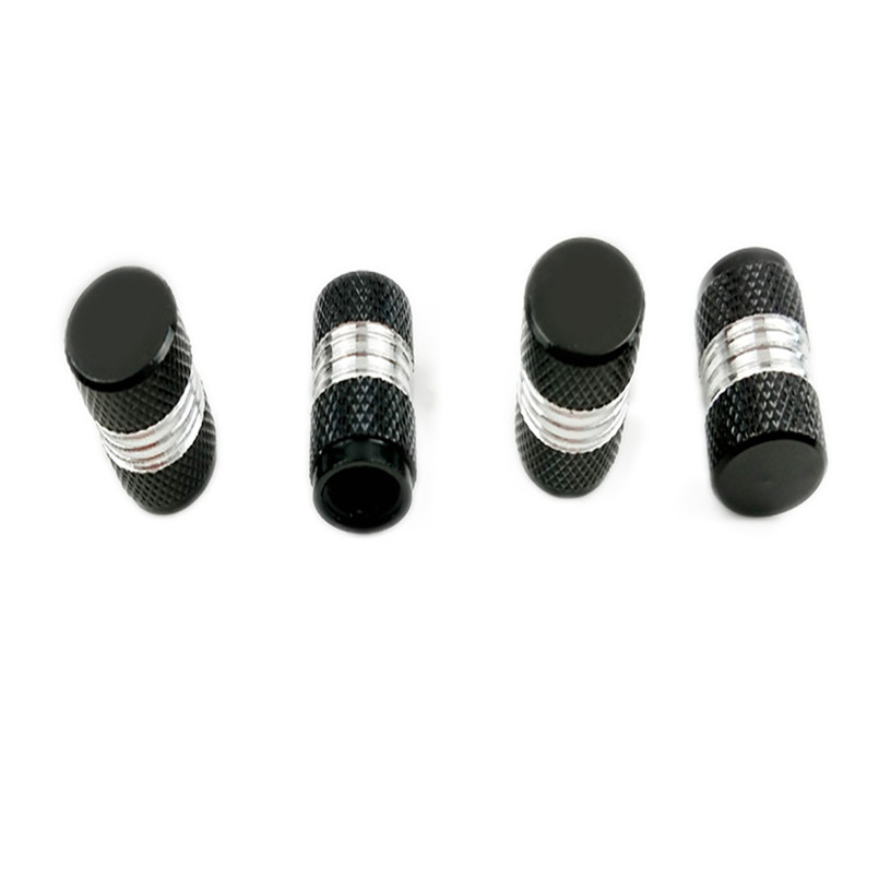 4X Auto Vrachtwagen Bike Tire Velgen Stem Air Ventieldopjes Tyre Cover Aluminium