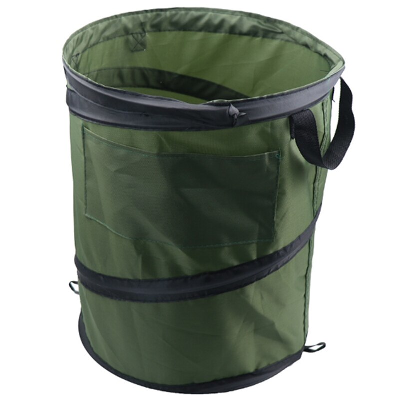 Draagbare, opvouwbare, waterdichte vuilnisbak voor buiten, auto-afvalbak, handig in gebruik, opvouwbare vuilnisbak