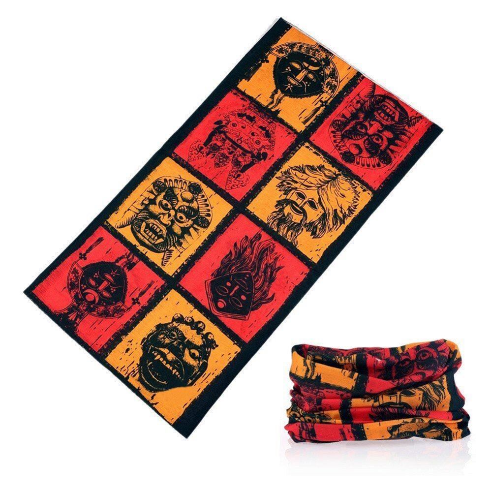 foulard anti-poussière unisexe magique Tube écharpe Cool néon modèle sport Fitness foulard bracelet cyclisme Leggings