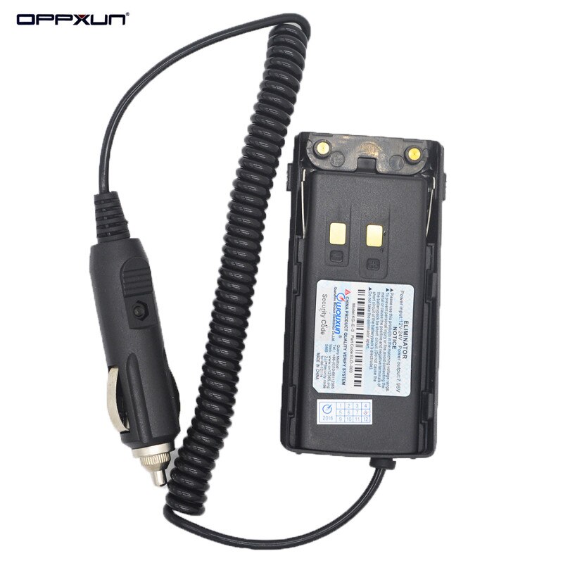 Originele Wouxun Walkie Talkie Batterij Eliminator Adapter Auto Lading Voor Wouxun KG-UV9D(Plus)/ KG-UV9D Ham Radio: Default Title