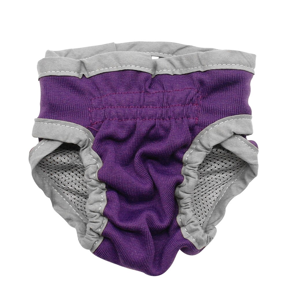Female Dog Shorts Underwear For Small Medium Size Dogs Physiological Pants Puppy Diaper Pet Supplies: Purple / M